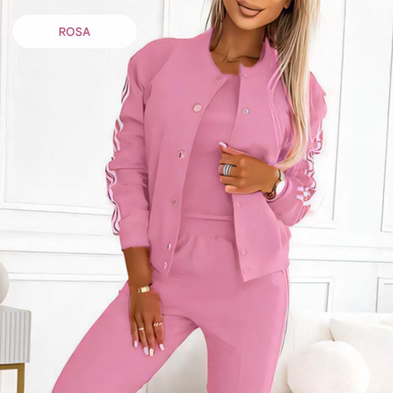 CONJUNTO TRES PIEZAS CASUAL