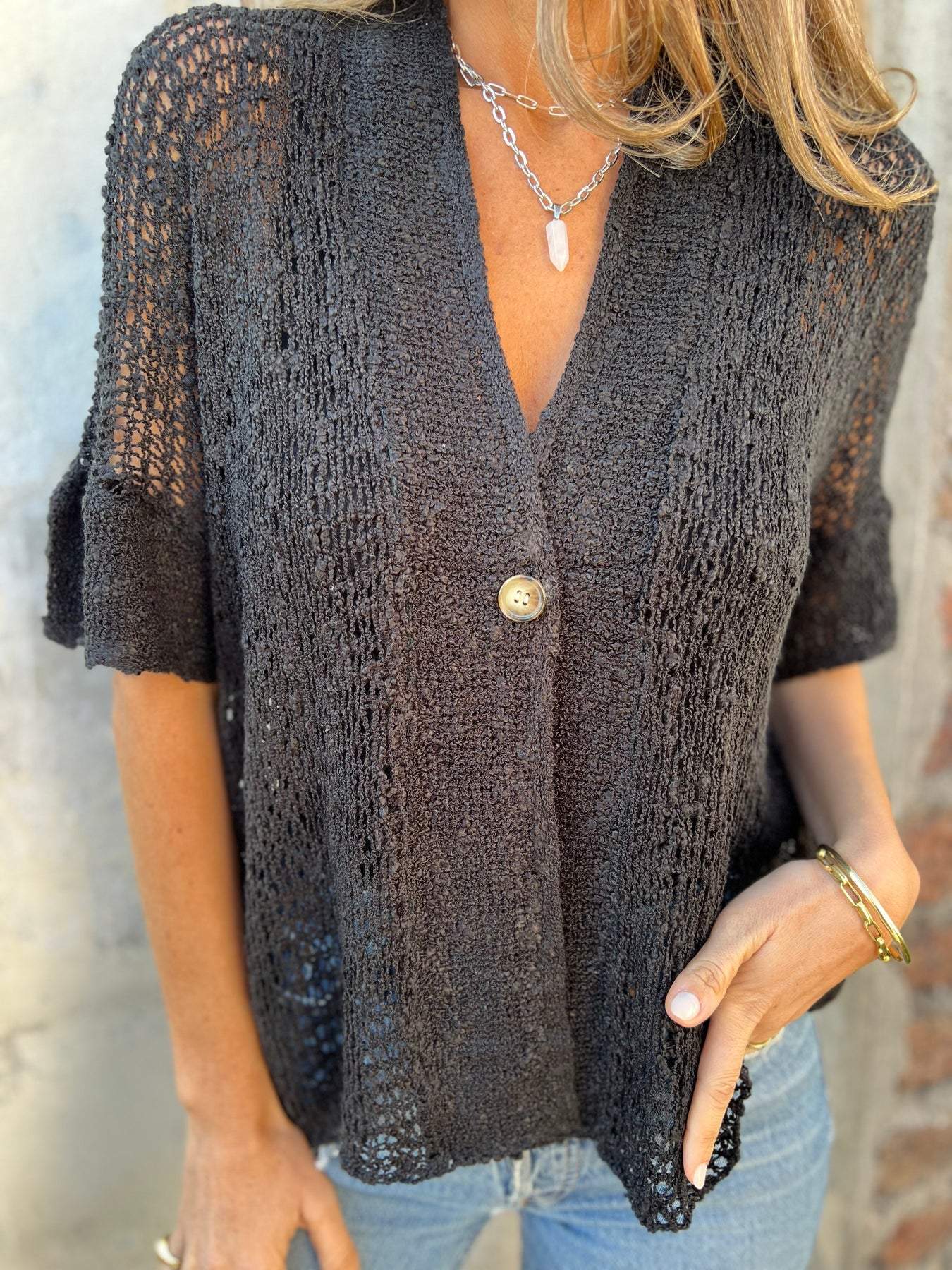 TOP ELEGANTE TEXTURA