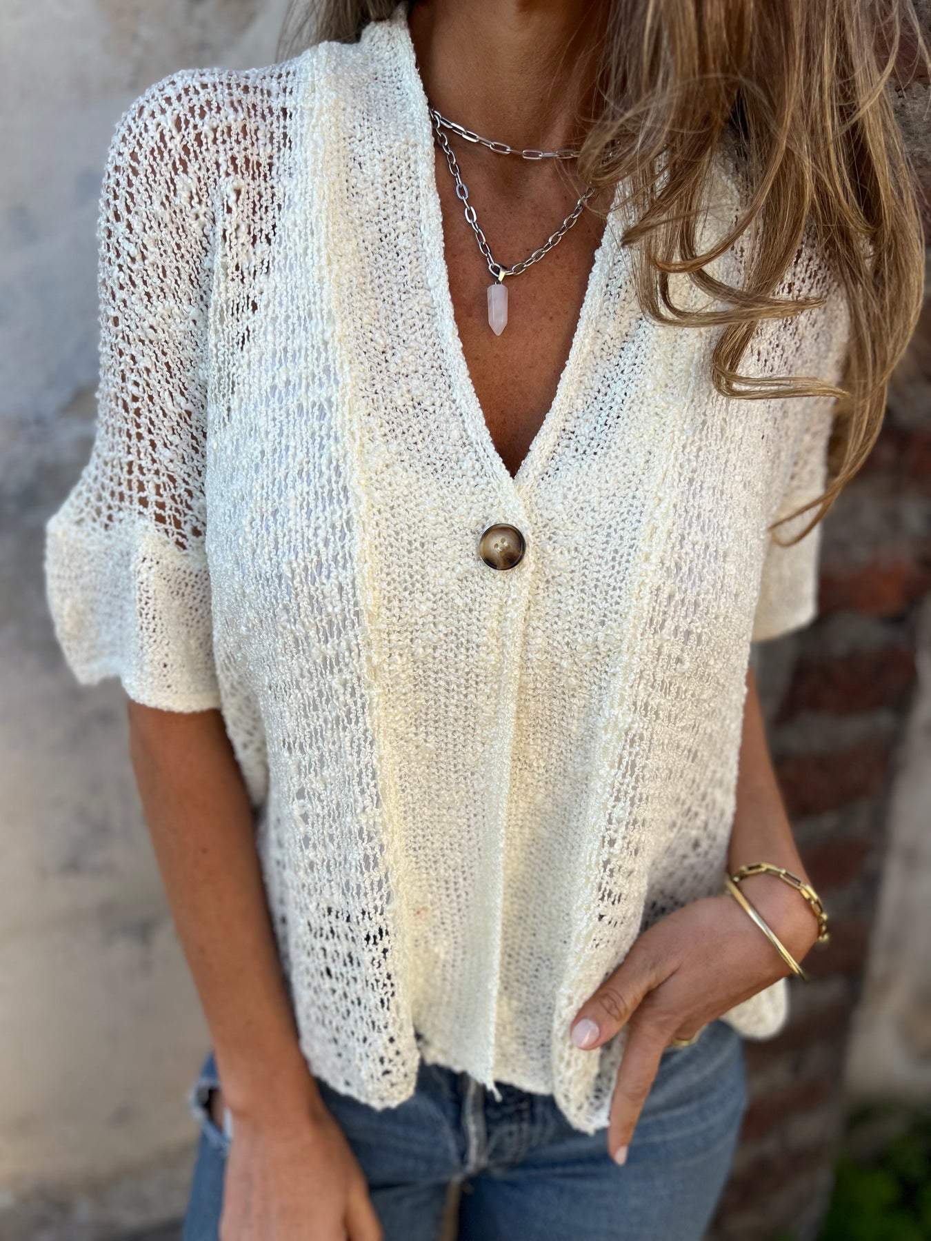 TOP ELEGANTE TEXTURA
