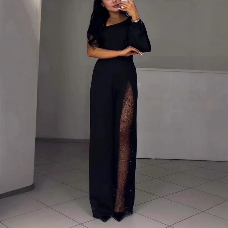 MONO DE UN SOLO HOMBRO ELEGANTE