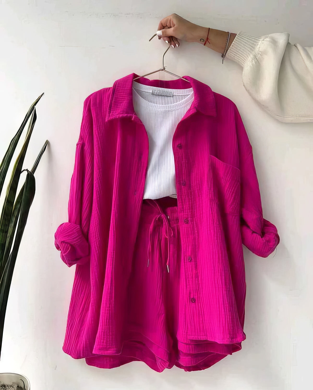 SET PRIMAVERA CAMISA Y SHORT