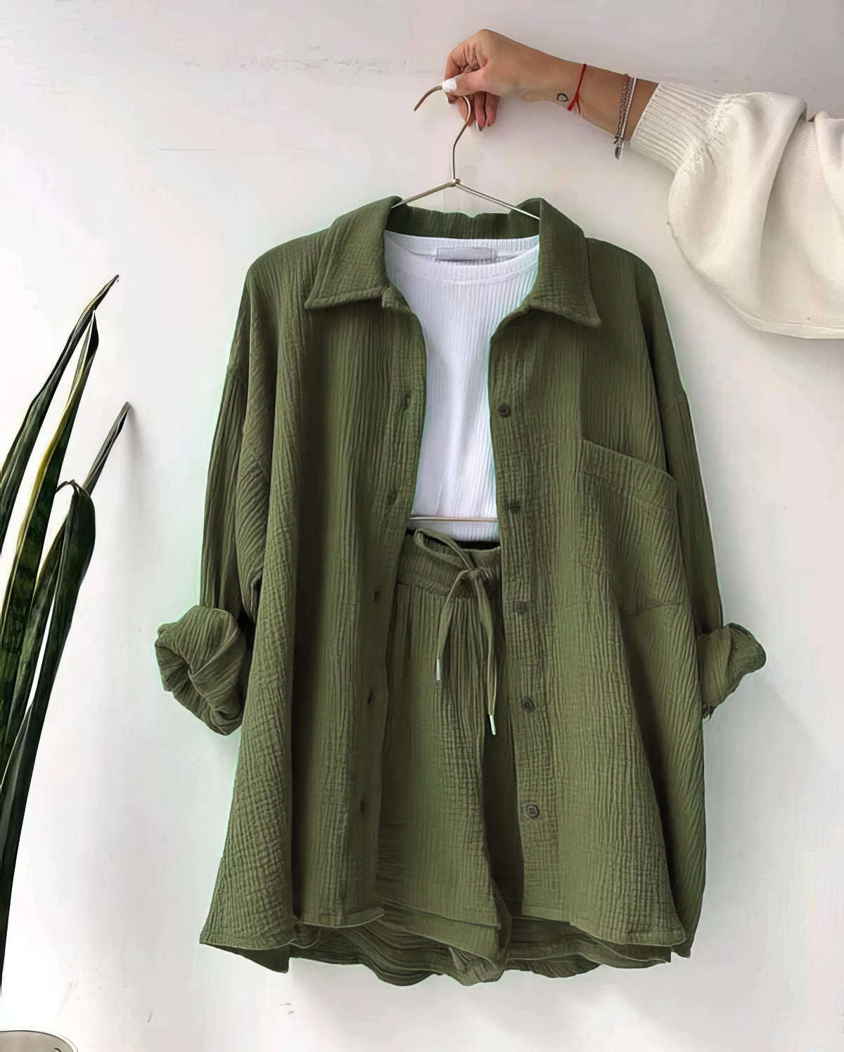 SET PRIMAVERA CAMISA Y SHORT